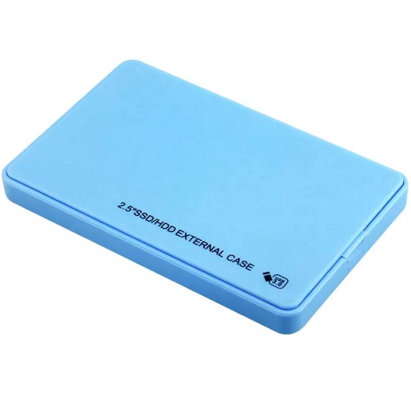 Gabinete Metálico para SSD SATA de 2,5 Polegadas para USB 3.0 Caixa Protetora Externa para Disco Rígido para HD Caixa Plástica