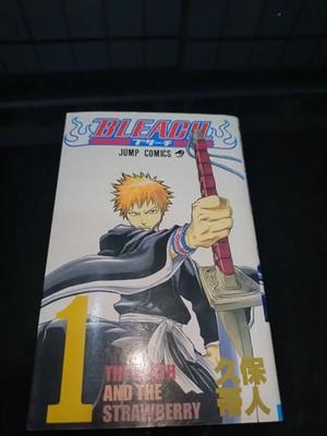BLEACH Том 1 Первое издание Очень редкое Первое издание Японский Манга Комикс Тите Кубо