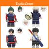 Wm6140 Cartoon Series Jujutsu Kaisen Zenin Maki Inumaki Children's Puzzle Building Blocks Packaging)