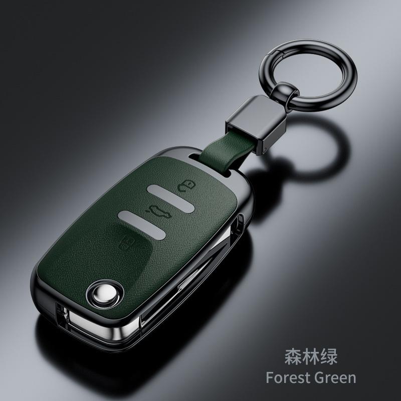 Plastic Car Key Case Remote Cover Shell Holder Keyring Fob For VW Volkswagen T-ROC Golf 7 Polo Tiguan T-Cross Jetta EOS Beetle