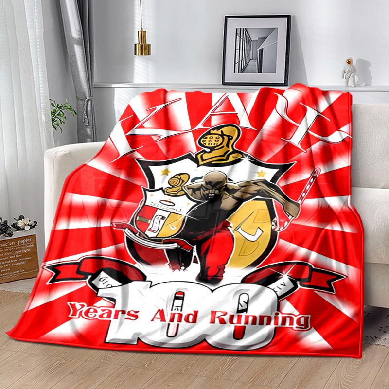1pc Blanket Kappa Alpha Psi Print Design, Lightweight Blanket for Sofa, Bed- Soft &Warm, Gift for All Seasons like Christmas, Halloween