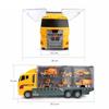 Big Trucks Set Mini Alloy Diecast Car Model Toys Vehicles Carrier Truck Helicopter Tank Fire Truck Engineering Car Toys For Kids