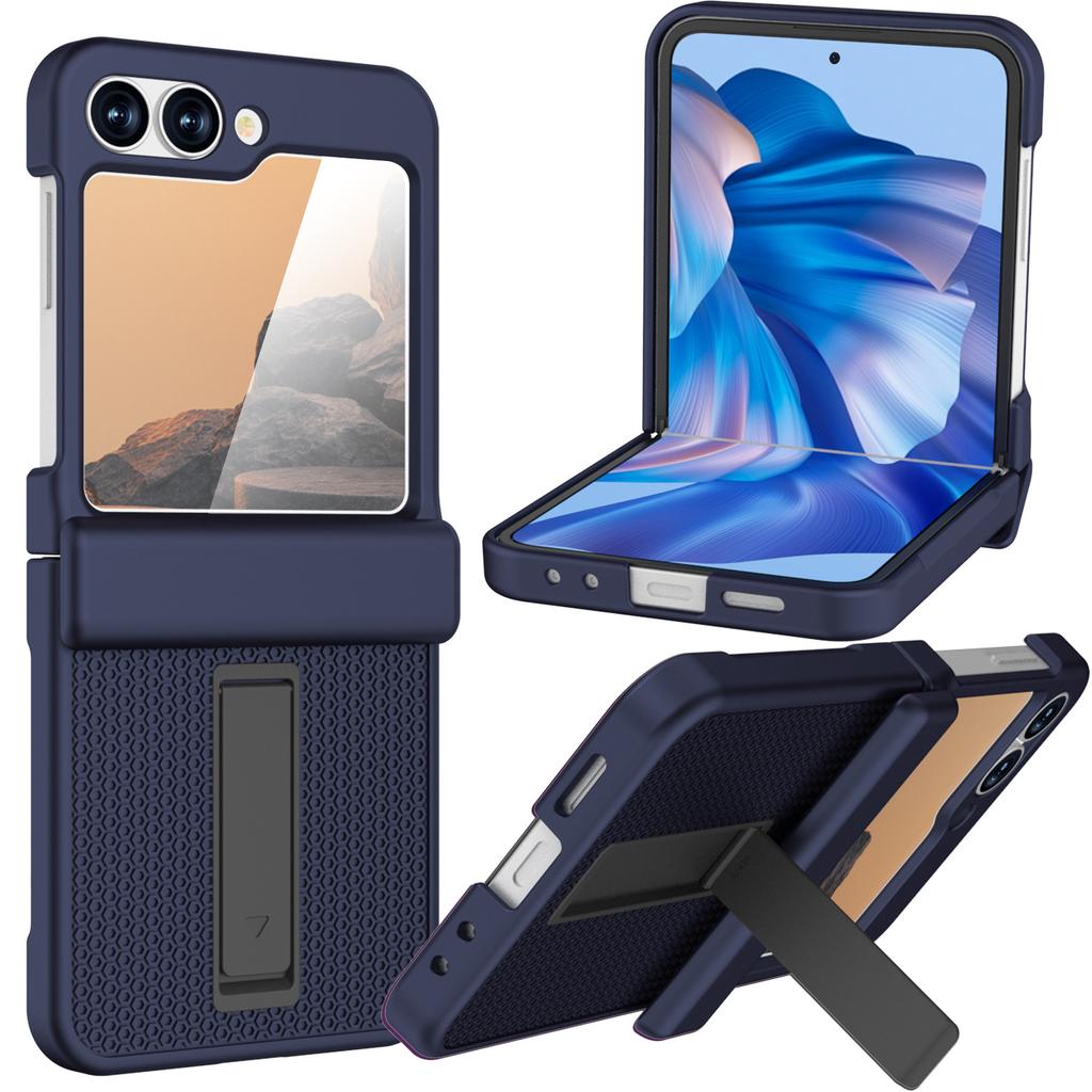 Suitable for Samsung ZFlip6 Mobile Phone Case Folding Screen PC Full Inclusive Protective Case Split Up and Down