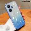 KEYSION Luxury Plating Glitter Phone Case for Infinix Hot 30i 30 Transparent Soft TPU Shockproof Back Cover for Infinix Hot 30 30i