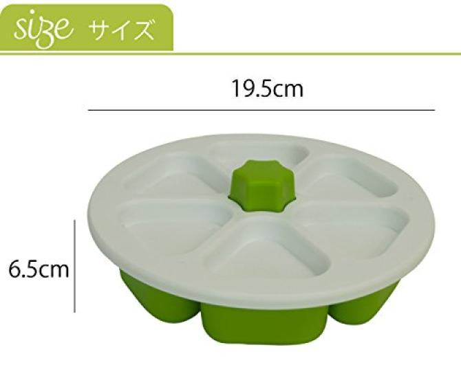 Fujipacks Hanbai Onigiri Easy and Onigiri Made in Onigiri Rice Ball Onigirazu Green Mold, Convenient, 6-Hole Maker, Japan, Master, Maker, Press,