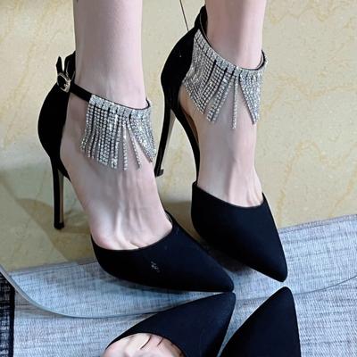 Fashion Women Shoes Fashion Thin High Heels Pumps Woman Emerald Green Women's Heels Shoes Party Office Wedding Shoes
