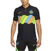 Nike International Beige Blue Soccer Jersey Player Edition Men's Black DM0910-011