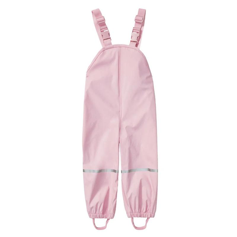 Kids' Waterproof Split Rain Bib Pants for Boys & Girls