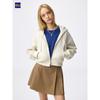 Uniqlo Gu Puff Sweatshirt Full Zip Hoodie