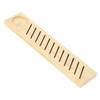 Embroidery Floss Bobbin Rack 12 Slots Bamboo Portable Rectangular Thread Plate Holder Sewing Supplie