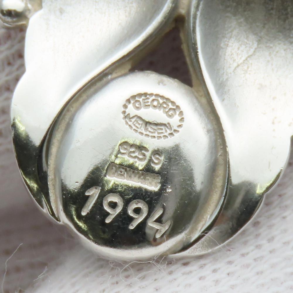 Used Georg Jensen Necklace Heritage 1994 Silver925/garnet 11.1g Silver Natural stone