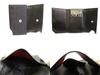 Authentic BVLGARI Black Canvas Leather Logo Mania 6 Pics Key Cases #9642  Refurbished