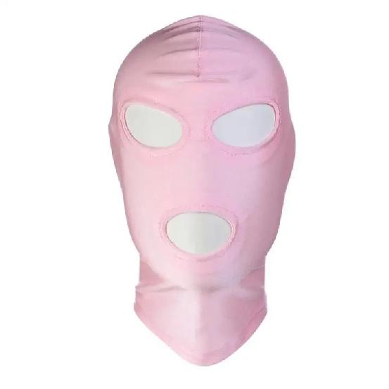 Slave Bdsm Bondage Head Mask PU Leather Hood SM Role Playing Game Erotic Party Mask Fetish Open Mouth and Eye Gimp Adult Sex Toy