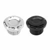 Motorcycle Fuel Gas Tank Oil Cap Vented Right-hand Thread Decorative Aluminum For Harley Sportster Road King Softail Dyna 96-up