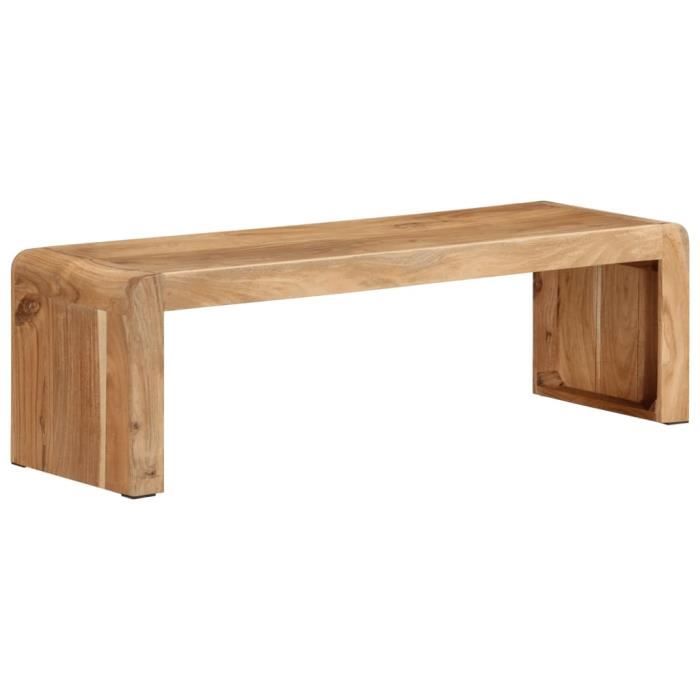 VidaXL Meuble TV 110x33x33 cm bois d'acacia massif 351648