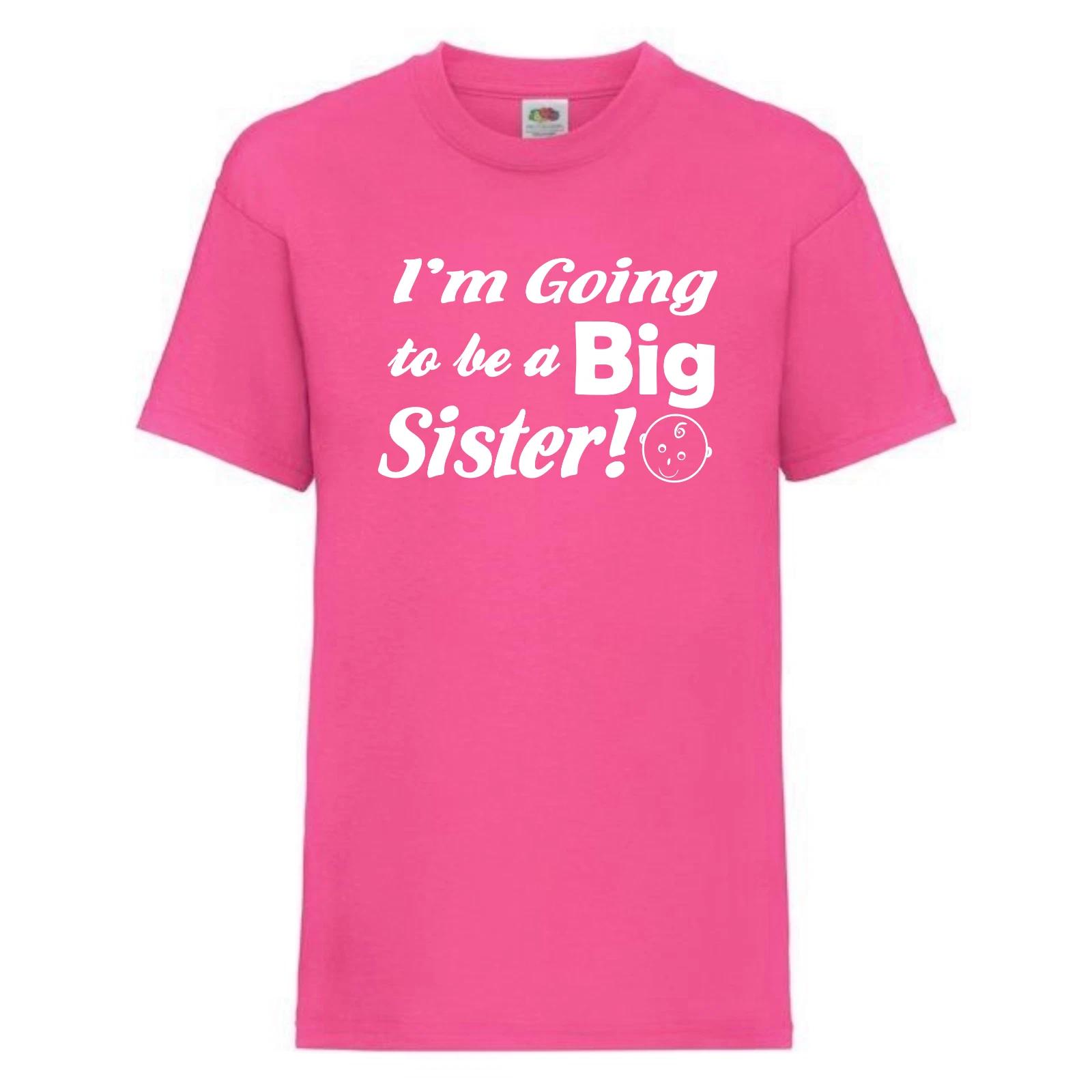 

I m Going to be a Big Sister - New Baby T-Shirt - Birth Announcement, Pregnancy XL