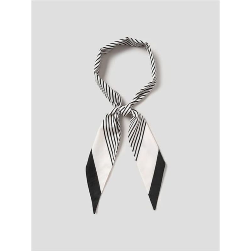 8seconds Striped Scarf Ivory (195884WY40)