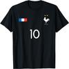 France Jersey Shirt 10 French Football Soccer Men Women Kids T-Shirt