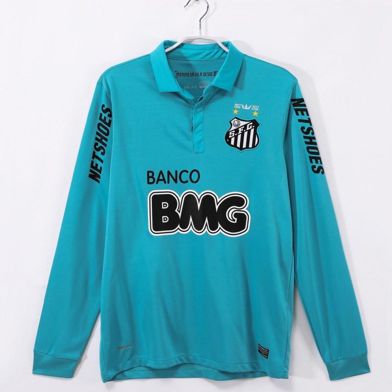 Retro Classic Santos Football Jersey Men Women Short Sleeve Casual Hip Hop Streetwear Sportswear