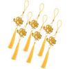 6Pcs Dragon Hanging Ornament Chinese New Year Decorations Festival Pendant for Home Wall Door Car Indoor Outdoor Decor