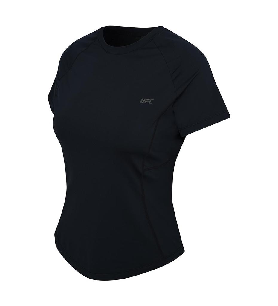 UFC SPORT Ufc Balance Slim Fit Short Sleeve T-Shirt Black U4Ssv2215Bk