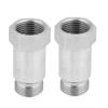 Keenso 2pcs O2 Oxygen Sensor M18X1.5 Spacer Sensor Exhaust System Adapter 45mm M18*1.5