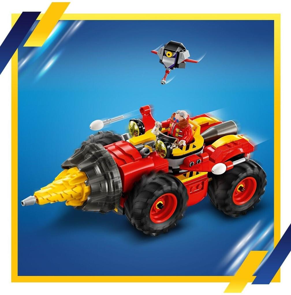 LEGO Sonic The Hedgehog Constructor – Super Sonic Vs. Egg Drillster (76999)