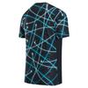 Nike Academy Dri-Fit Short Sleeve Comfortable Soft Quick-Dry Slim Fit Sports Football Shirt Men Tops Black Gem-Green Cactus-Green IF3969-011