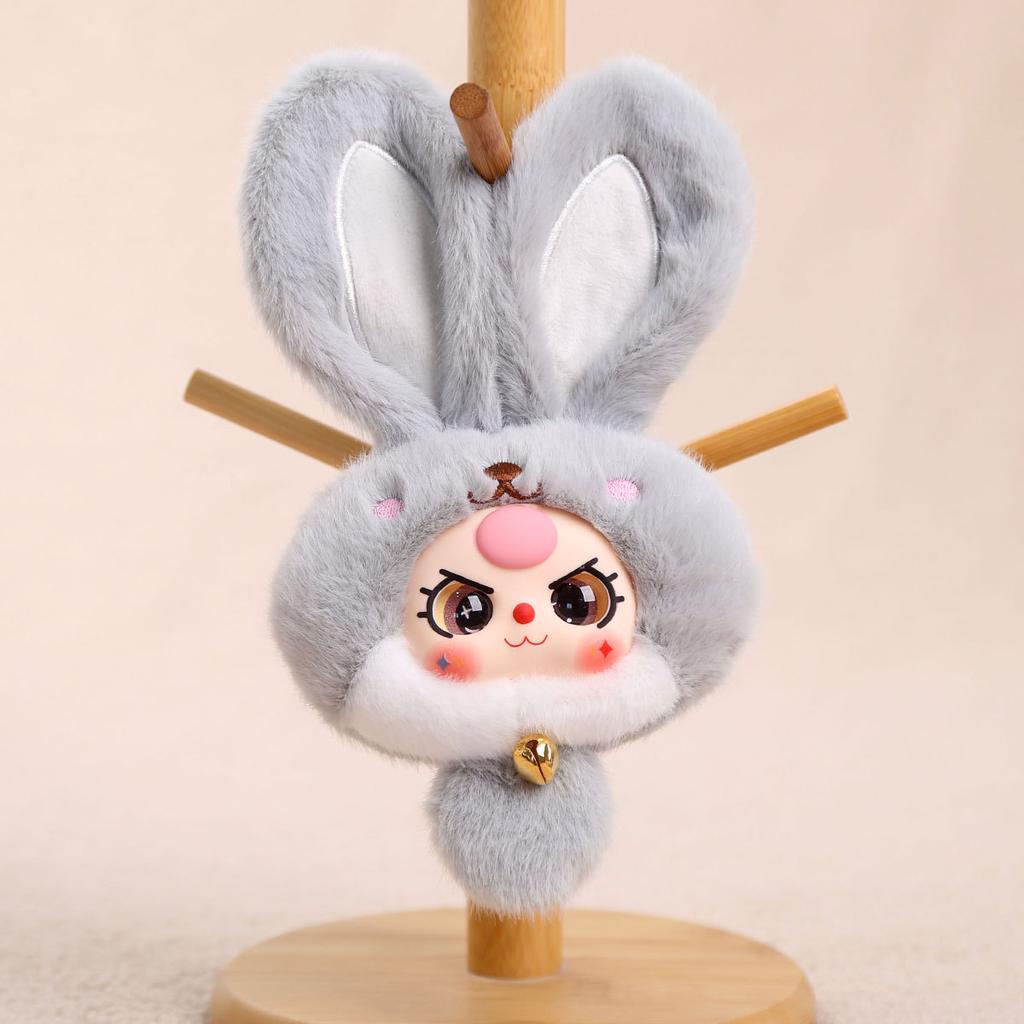 Niedliche Vinylpuppe Plüschtier Baby drei Jahre alt verwandelte sich in Tierpuppe Puppe Großhandel Geburtstagsgeschenk Mädchen