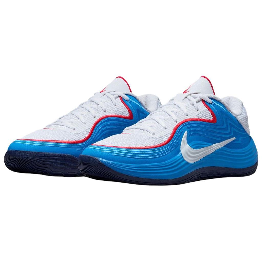 Nike Precision 8 Low top Basketball Shoes Unisex Blue White IH1104-101