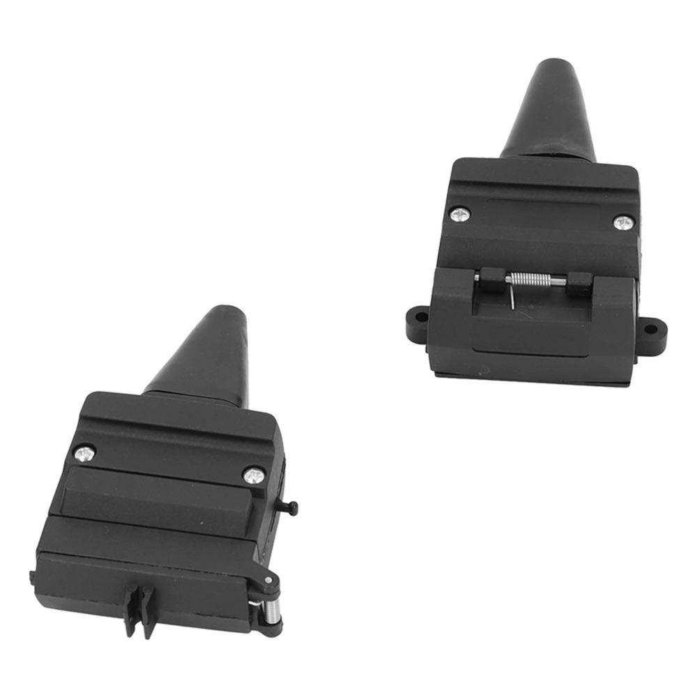 Flachstecker Design 12-Pin Flach Anhängerstecker Steckdosen-Set 12V Strom 12V Stromanschluss Anhängerstecker Anhängeranwendungen