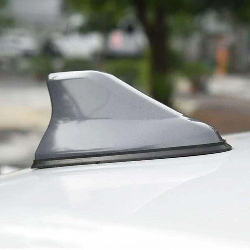

Shark Fin Car Radio Aerials Anti-static Signal Amplifier Aerial Car Exterior Decoration синій