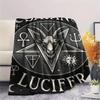 1PC Religion Print FlAannel Blanket, High quality Comfortable for All Seasons, Home Decor, Warmth and Comfort