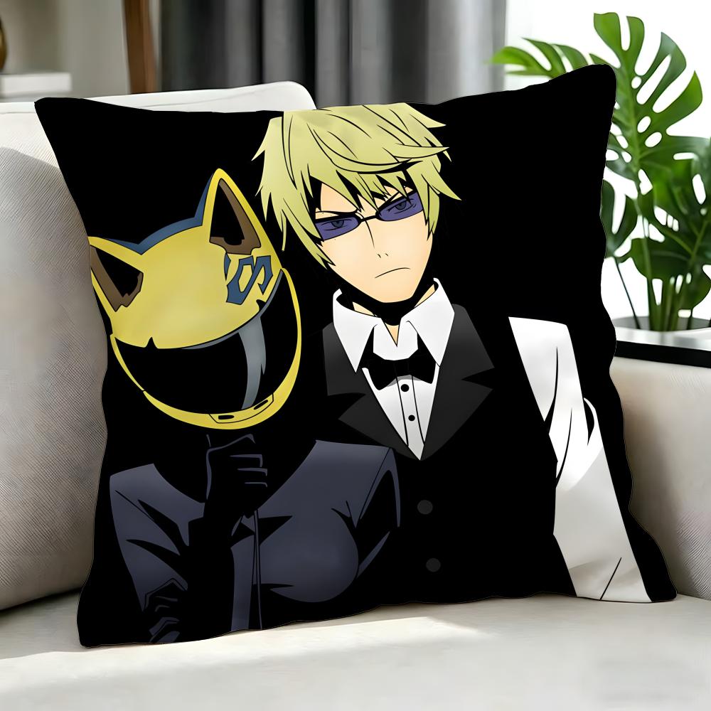 Anime DDurarara Cushion Cover Cushion Cover Set Pcs x x x Pillowcase Decorative Sofa Home Decor
