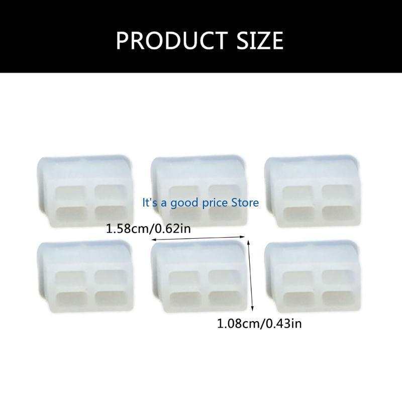 10Pcs Fiber Optical SFP Interfaces Dust Protectors Dust Caps Cage for Convenient Storage and Usage