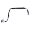 Shower Head Extension Arm S Shaped High Arc Gooseneck Long Shower Extender Pipe Stainless Wall Mounted Shower Head Extension Arm