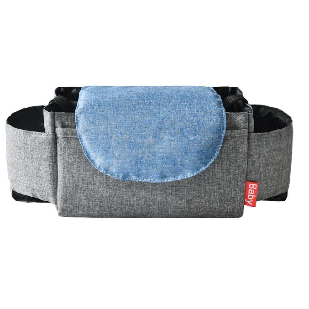 Multi Pocket Stroller Organizer Bag Large Capacity Pram Storage Bag  Baby Stroller Pouch