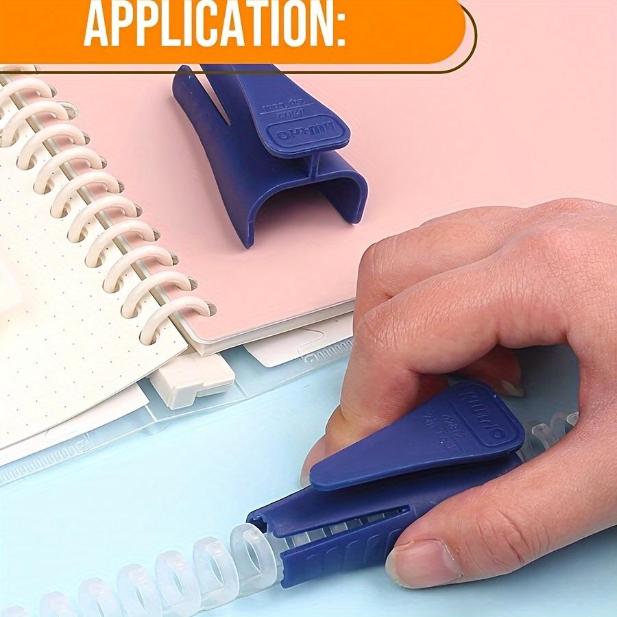 1pc Durable PVC Binder Ring Opener - Easy Open & Close for Office and School Supplies