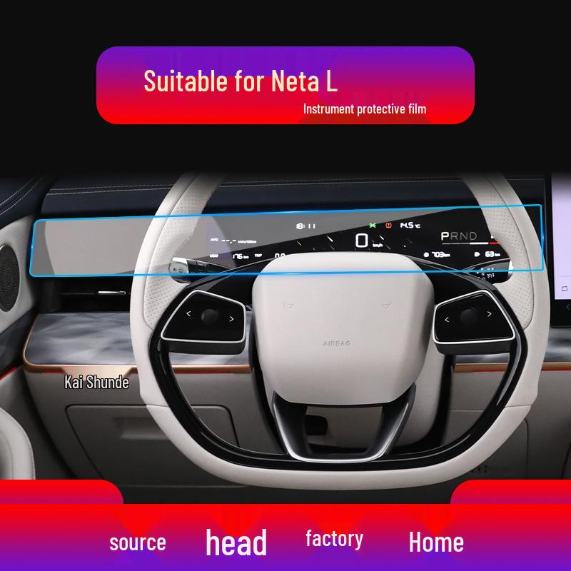 Neta U & L Display Screen Protective Tempered Film for Car Console
