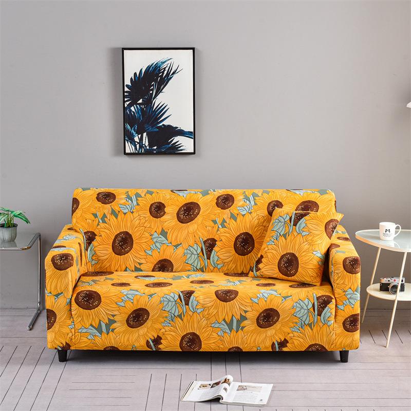 Sofa Cover All Season Style Sofa Cover  Full Cover Elastic Sofa Cover  Full Cover Fabric Combination Anti Slip Cover