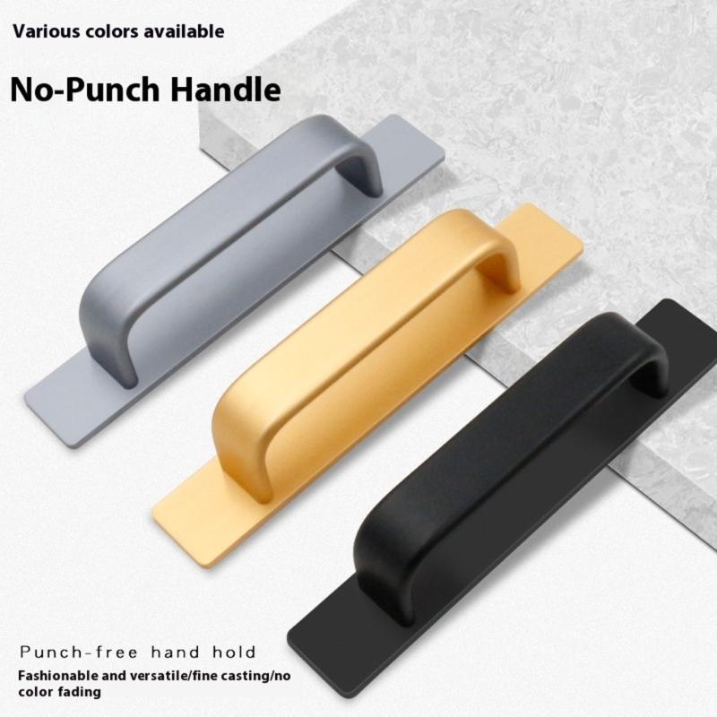 Multipurpose Sliding Door Handle Convenient for Cabinets and Glass Door Comfortable Grip Modern Hardware Daily Use
