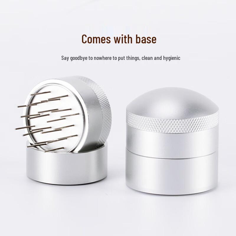 Coffee Distributor Needle Tool with Base