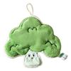 Soft Absorbent Coral Fleece Kitchen Towel Fun Vegetable Shape Handkerchief Wipe Rag Cloth Quick Dry and Easy Hanging