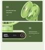 Rechargeable Portable Mini Oscillating Fan for Dorm, Office & Outdoor Use