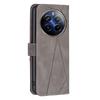 BINFEN COLOR For Realme 12 Pro 5G/12 Pro+ 5G Phone Cases Wallet Stand Geometry Imprint Leather Cover