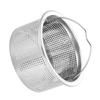 2PCS 7.6*6.6*4cm Deep Cup Basket Strainer 304 Stainless Steel Food Residue Collector For Kitchen