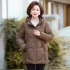 High-end mother down jacket women's medium and long models, new models for middle-aged and elderly, thickened warm and cold-proof winter jacket