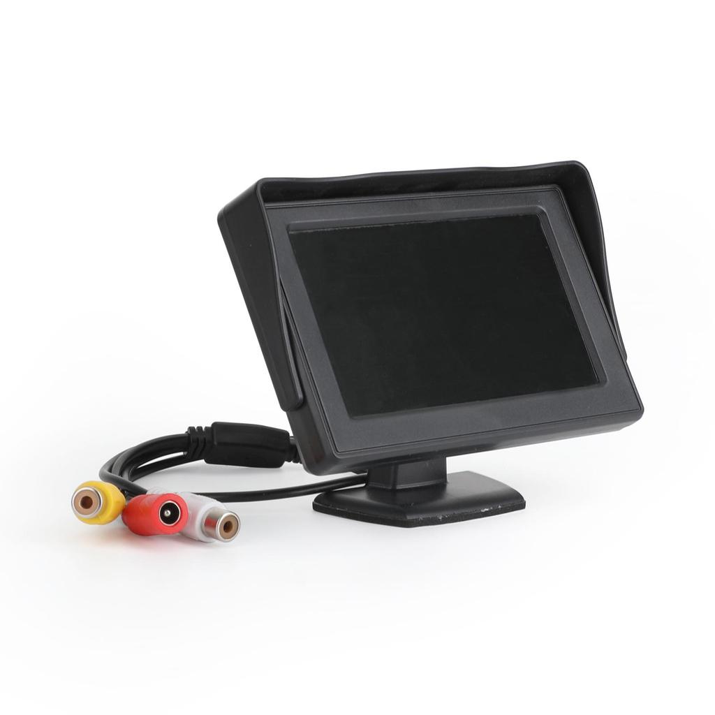 4.3 Inches HD Digital Car Monitor + 8LED HD Car Rear View Camera Kit
