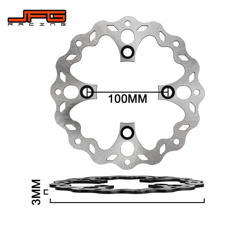 Brake Disc Front Rear For Windone RM7 ESKUTE Qlife Vela E5 Electric Dirt Bike Motorcycle Parts Replacement E-Bikes Off‑Road