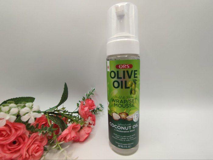 Mousse coiffante - 472ml - Volume - Brillance - Huile d'olive
